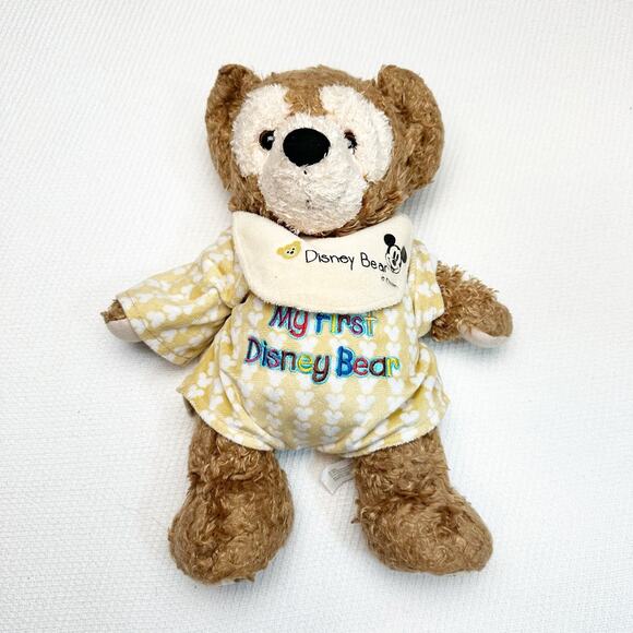 Duffy My First Disney Bear Teddy Stuffed Plush Hidden Mickey Disneyland Resort - Picture 1 of 6